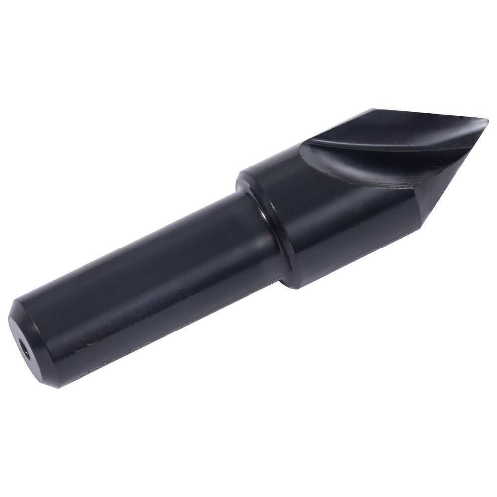 Hertel GX89339980 Countersink 1/2" Head Dia, 60.00 deg Included Angle, 1 Flute, High-Speed Steel, Right Hand Cut