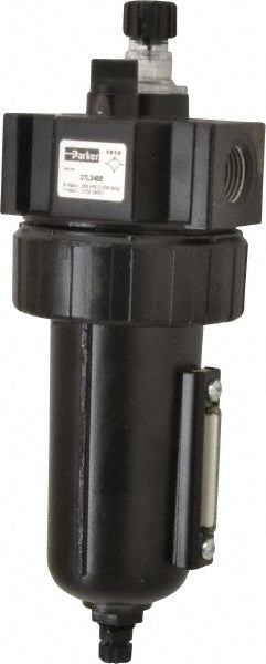 Parker 07L34BE Standard Compressed Air Lubricator 1/2" Port, NPT Ends, 90 CFM