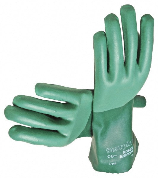 Ansell 212517 Series 08-354 Chemical Resistant Gloves Size X-Large, 55.00 Thick, Neoprene, Neoprene, Supported,