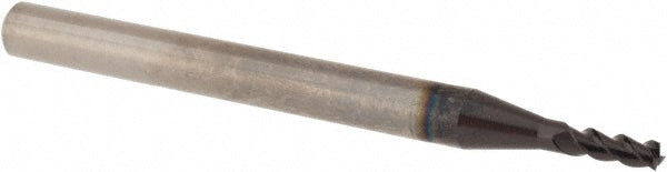 Guhring 9030860015900 Corner Chamfer End Mill 1/16" Dia, 1/8" LOC, 3 Flute, Solid Carbide
