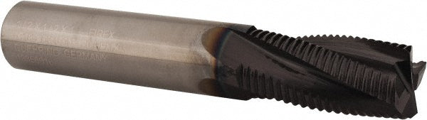 Guhring 9031890127000 Roughing End Mill 1/2" Dia, 4 Flute, Single End, Solid Carbide