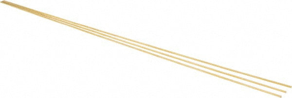 Select 8162 Brass Round Rod 1/16" Dia, 12" Long, Alloy 260