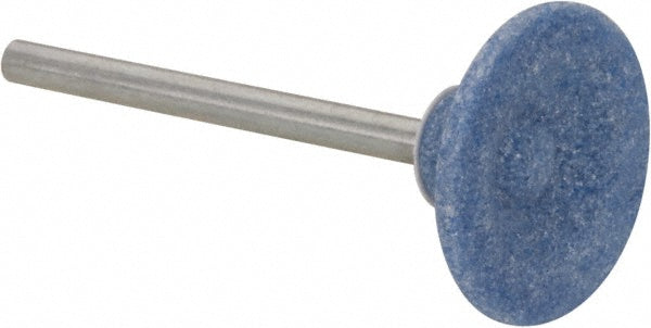 Tru-Maxx 66253291574 Mounted Point 3/16" Thick, 1/8" Shank Dia, B81, 60 Grit, Medium