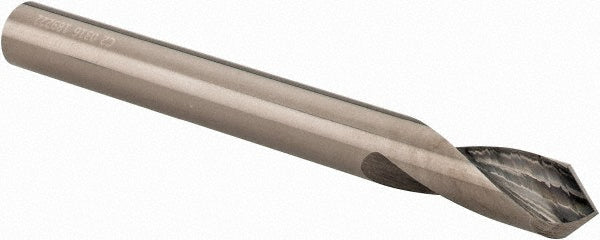 Accupro 89698641 Spotting Drill 1/4" Dia, 90 deg, 2-1/2" OAL, Solid Carbide