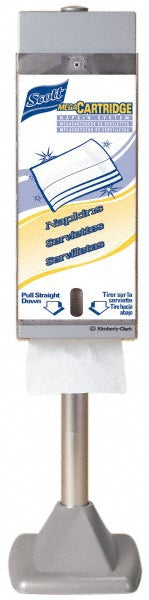 Scott 98908 5250 Qty 1 Pack 5, 250 Piece, 6-1/2" Long x 8-13/32" Wide, Megacartridge Paper Napkins