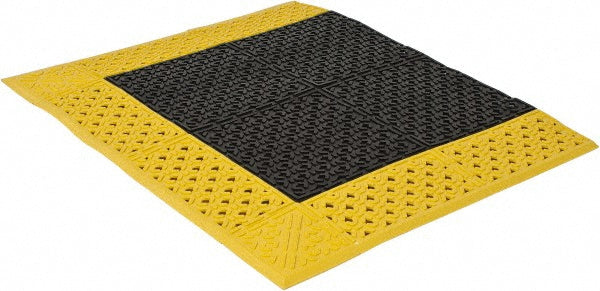 Notrax 520S3036BY Anti-Fatigue Mat 36" Length, 30" Wide, 7/8" Thick, Vinyl, Beveled Edge, Heavy-Duty
