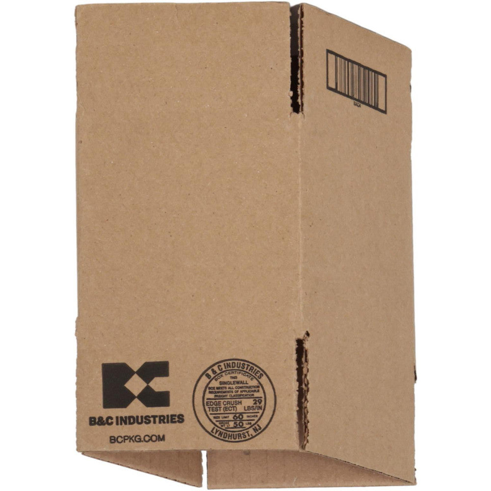 Jespen Ind LLC 4 CUBE Corrugated Shipping Box 4" Long, 4" Wide, 4" High