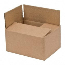 Jespen Ind LLC 18 Corrugated Shipping Box 8" Long, 6" Wide, 4" High