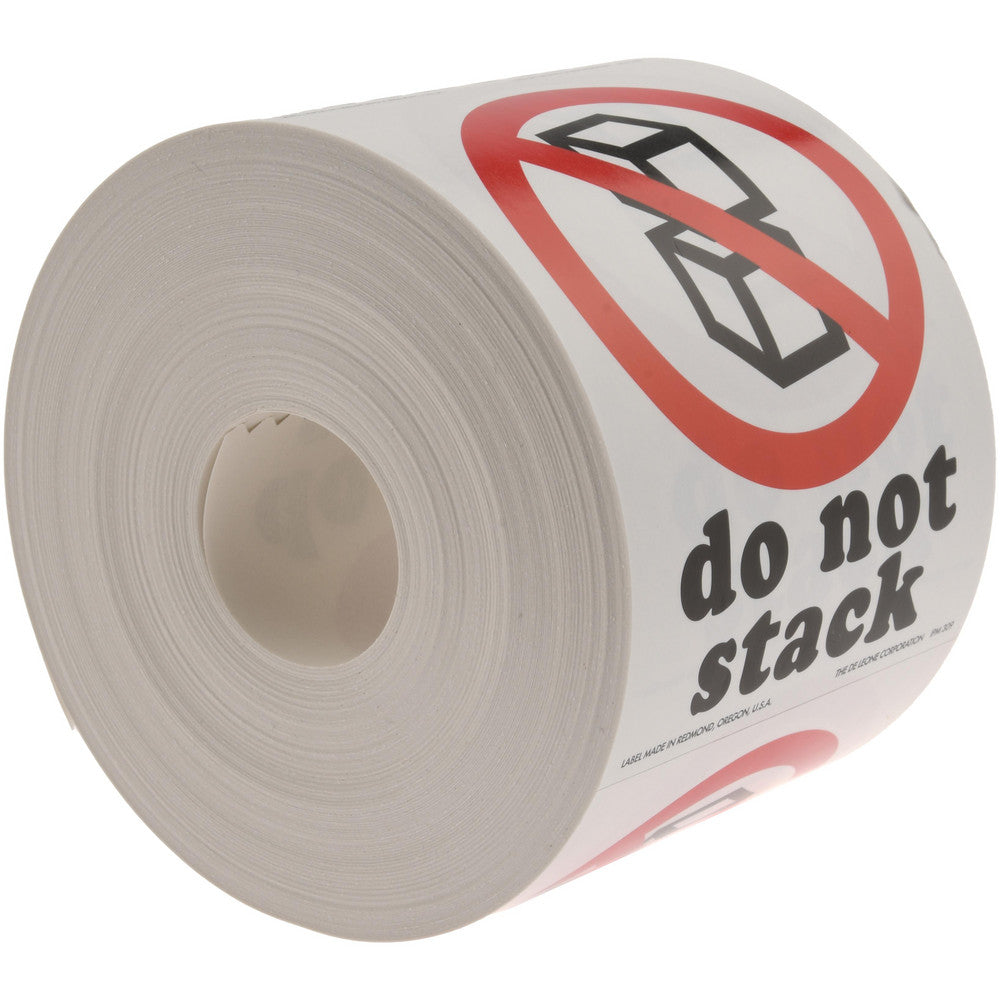 DE LEONE CORPORATION IPM 309 Do Not Stack Shipping Label