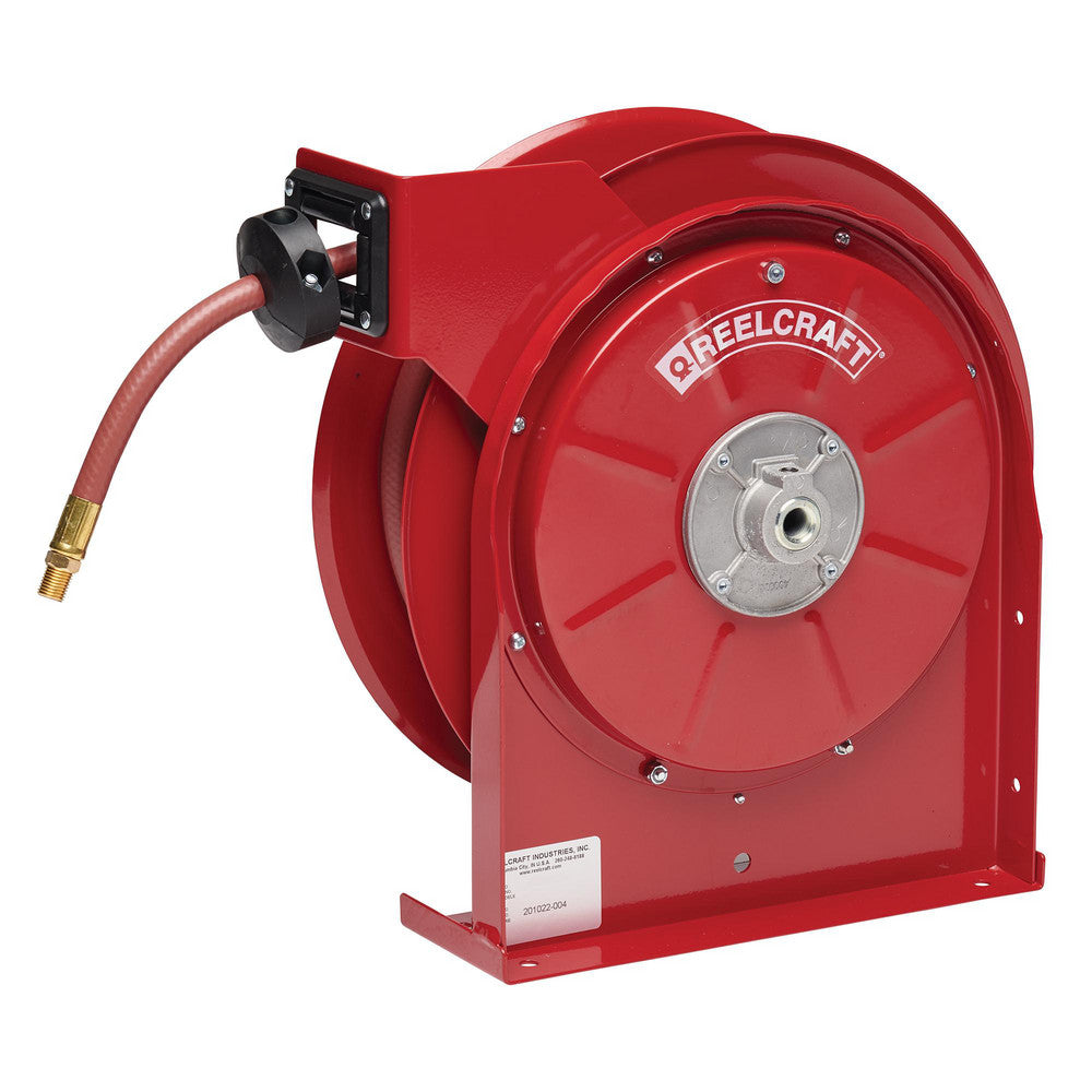 Reelcraft 5635 OLP Hose Reel with Hose 3/8" ID Hose x 35', Spring Retractable
