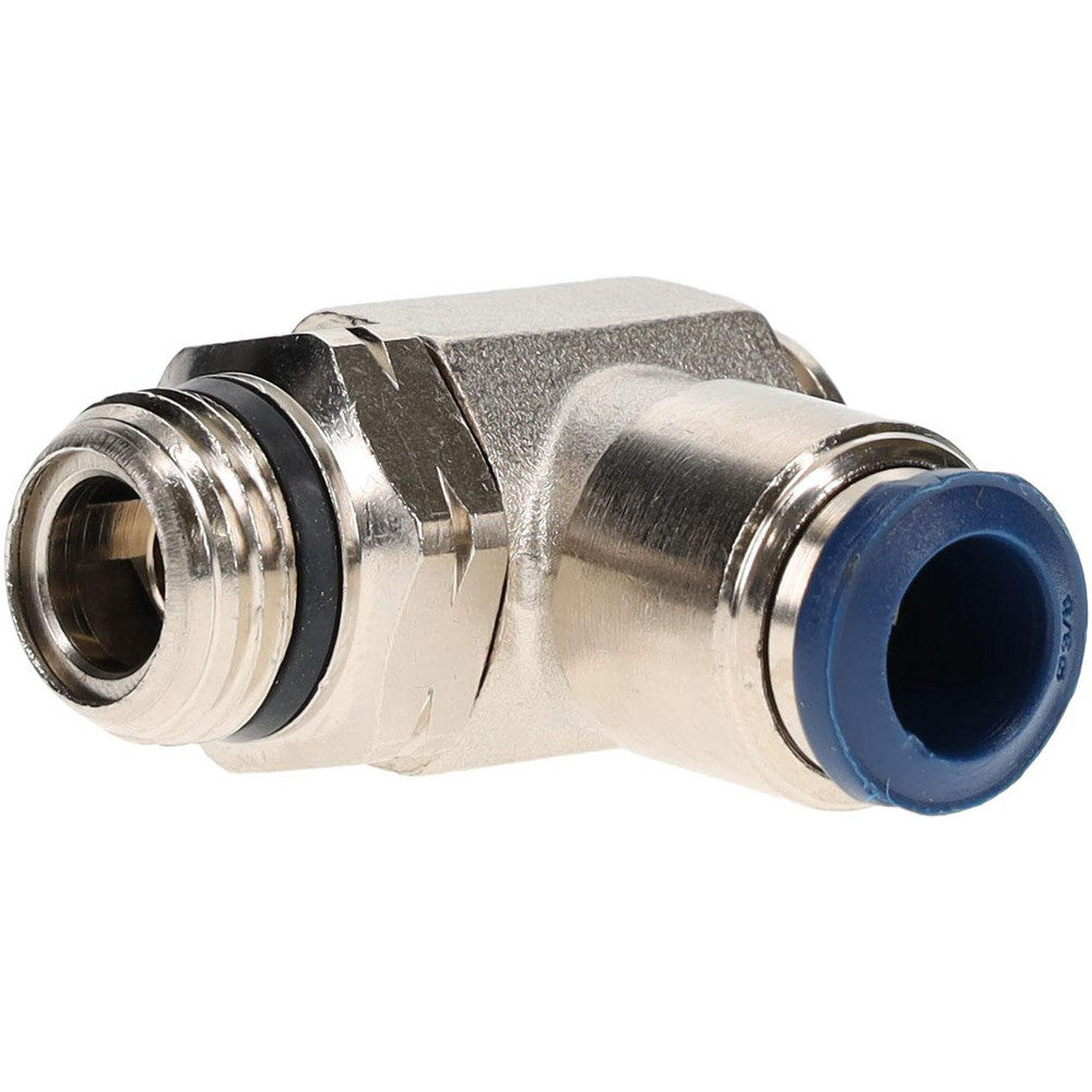 Pro-Source 2556138366PRO Air Flow Control Valve Meter Out Screw Adjusted Flow Control, 3/8" Tube OD