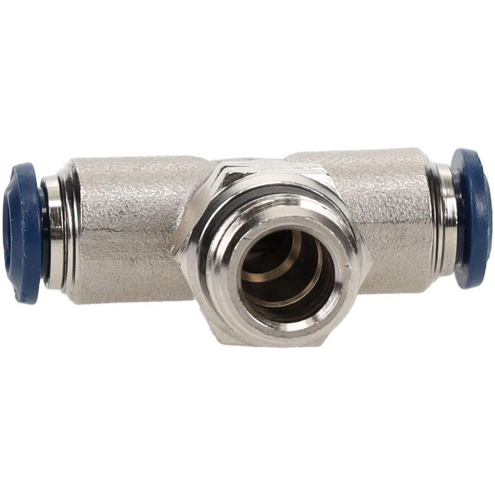 Pro-Source 2555714465PRO Push-to-Connect Tube x Universal Thread Fitting Swivel Branch Tee, 1/4 Thread, Universal, 1/4" OD