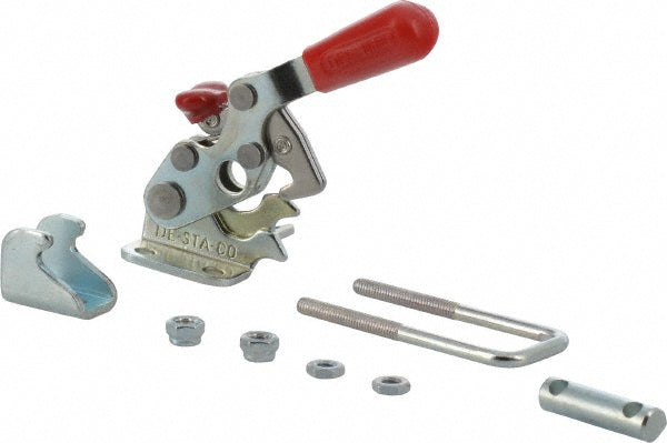 De-Sta-Co 323-R Pull-Action Latch Clamp Horizontal, 360 lb, U-Hook, Flanged Base