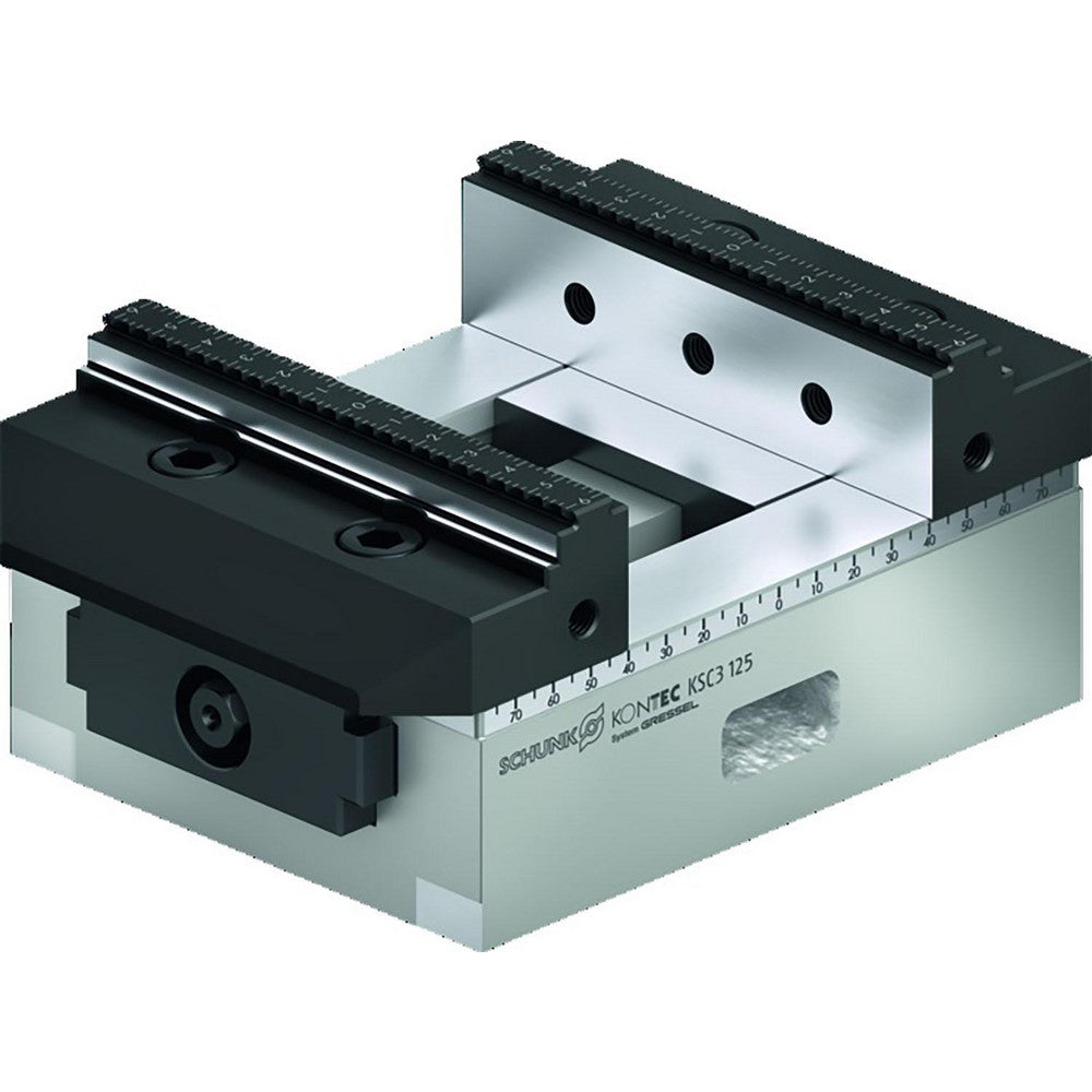 Schunk 1514238 Self-Centering Vise 125.00 mm Jaw Width, 163.00 mm Max Jaw Opening