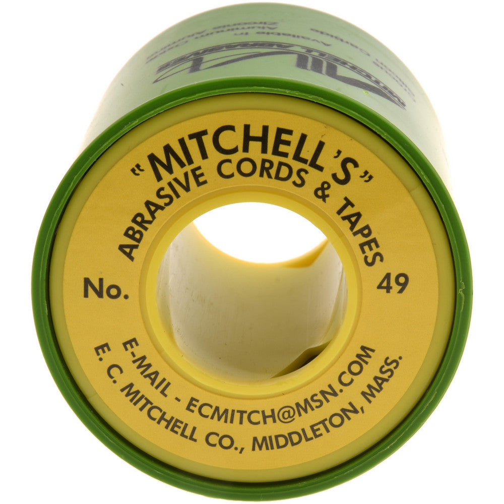 E.C. MITCHELL CO. 49 0.08" Wide, 120 Grit Aluminum Oxide Abrasive Cord