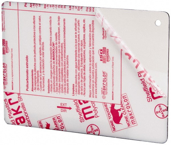 Loc-Line 60530 12 Inch Long x 8-1/2 Inch Wide x 1/8 Inch High/Thick Polycarbonate Replacement Shield