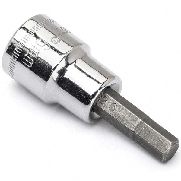 Crescent CHBS9N Hand Hex Bit Socket 3/8" Drive, 6 mm Hex