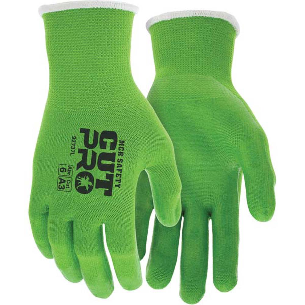 MCR Safety 92737M Cut, Puncture & Abrasion-Resistant Gloves MCR Safety 92737, Size Medium, ANSI Cut A3, ANSI Puncture 3, Silicone, HPPE