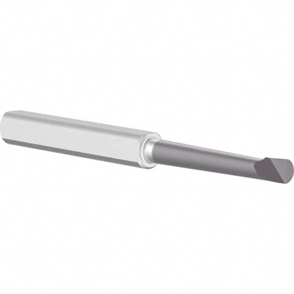 Criterion 0180HA Boring Bar 1-1/8" Max Depth, Right Hand, 1/4" Shank Dia, Solid Carbide