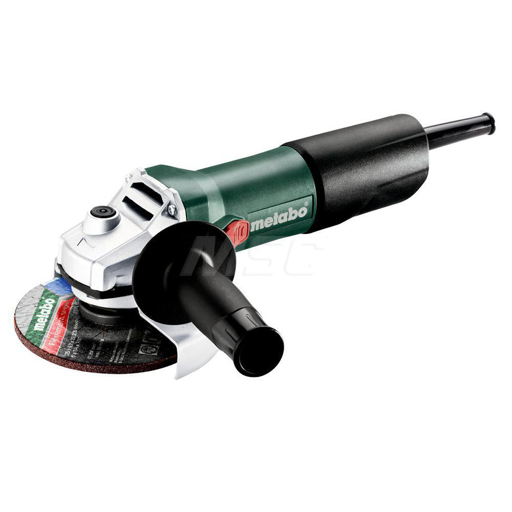 Metabo 603608420 Corded Angle Grinder 4-1/2 to 5" Wheel Dia, 11,500 RPM, 5/8-11 Spindle