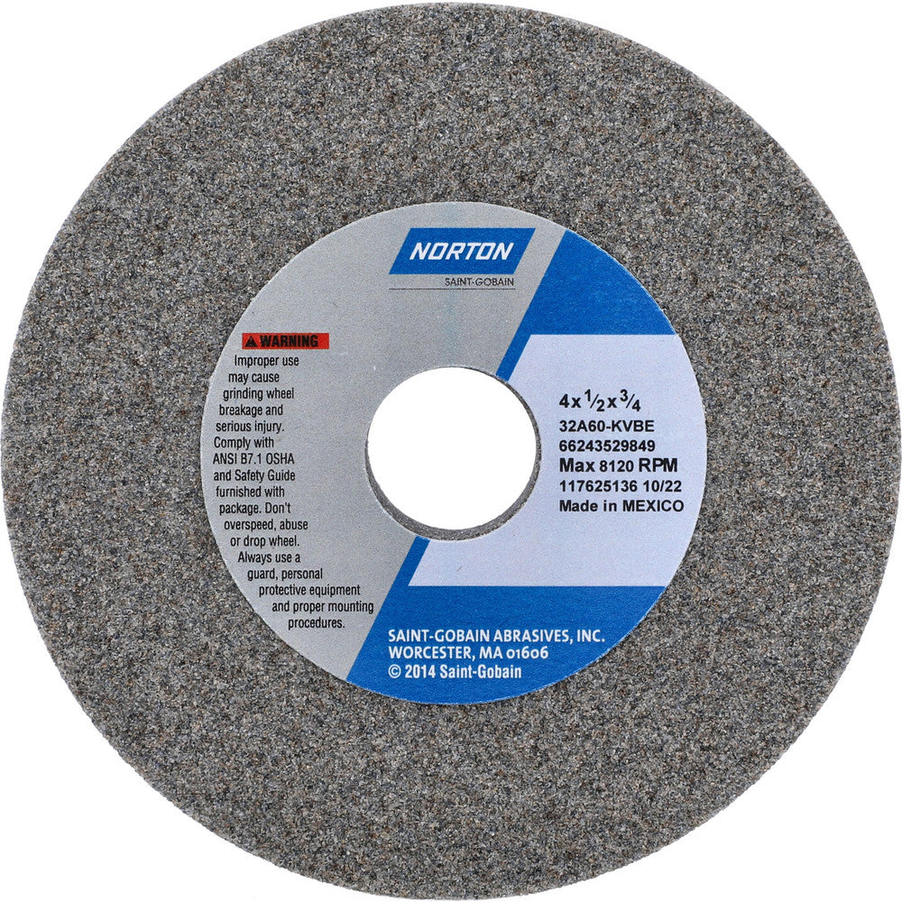 Norton 66243529849 60 Grit Aluminum Oxide Type 1 Internal Grinding Wheel