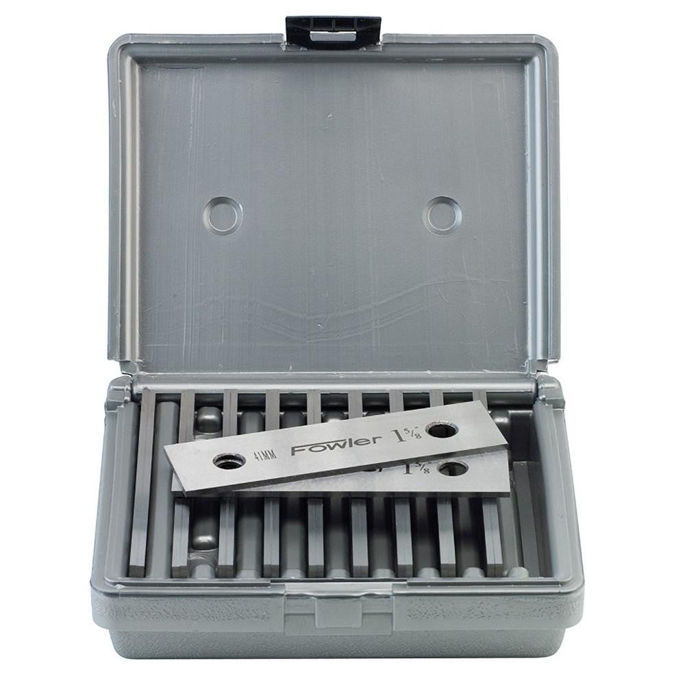 Fowler 52-437-125-0 20 Piece, 6 Inch Long x 1/8 Inch Thick, Alloy Steel Thin Parallel Set