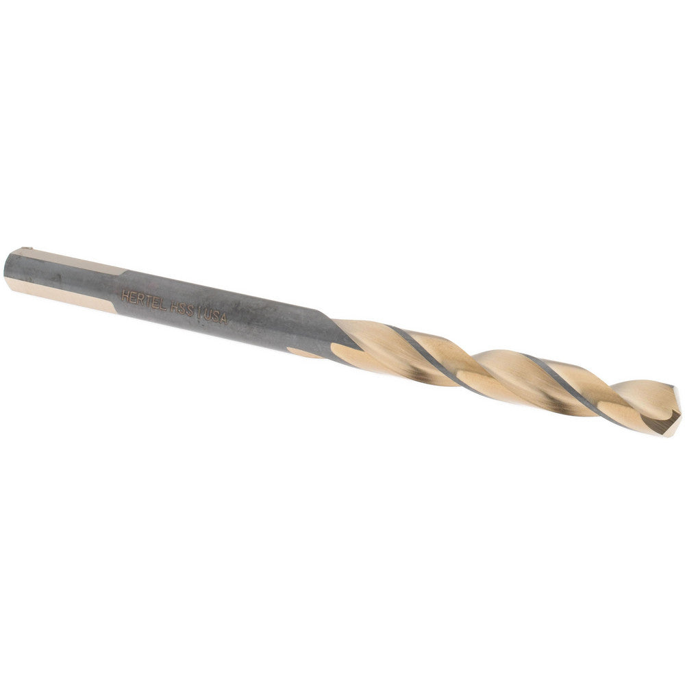 Hertel H95006208 Jobber Length Drill Bit Letter I (0.2720) Dia, 137 deg, HSS
