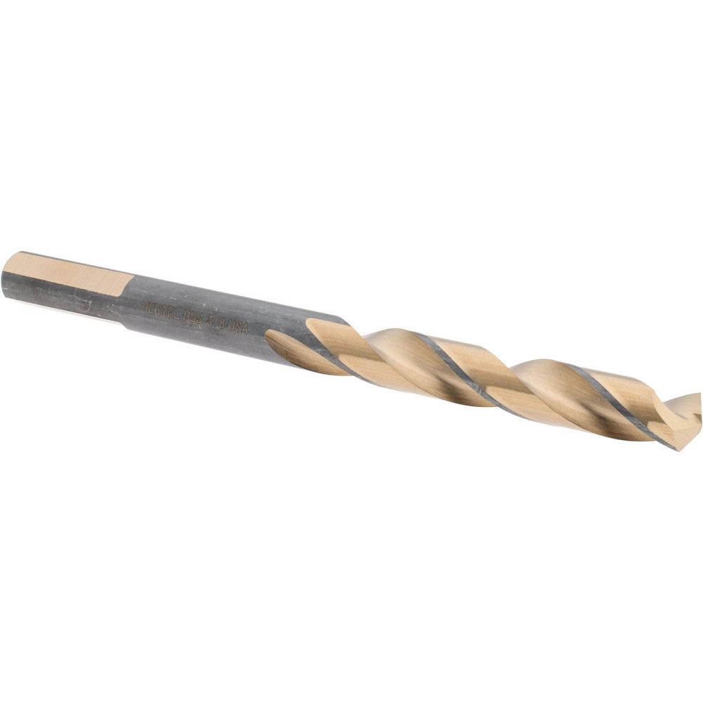 Hertel H95006020 Jobber Length Drill Bit 3/8" (0.3750) Dia, 137 deg, HSS