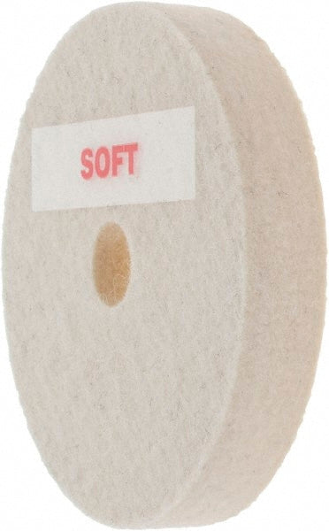 Value Collection 516001 Unmounted Polishing Wheel Buffing Wheel 3" Dia, 1/2" Thick, 1/2" Arbor Hole Dia
