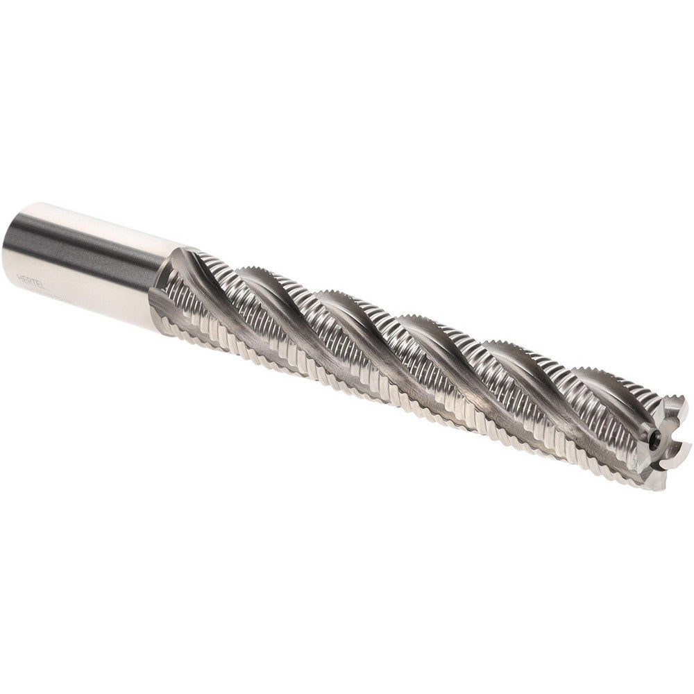 Hertel 91191932 Roughing End Mill 1" Dia, 5 Flute, Single End, Cobalt