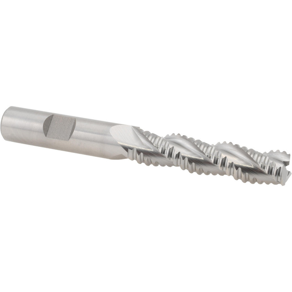 Hertel 91192161 Roughing End Mill 1/2" Dia, 3 Flute, Coarse Pitch, Single End, Cobalt