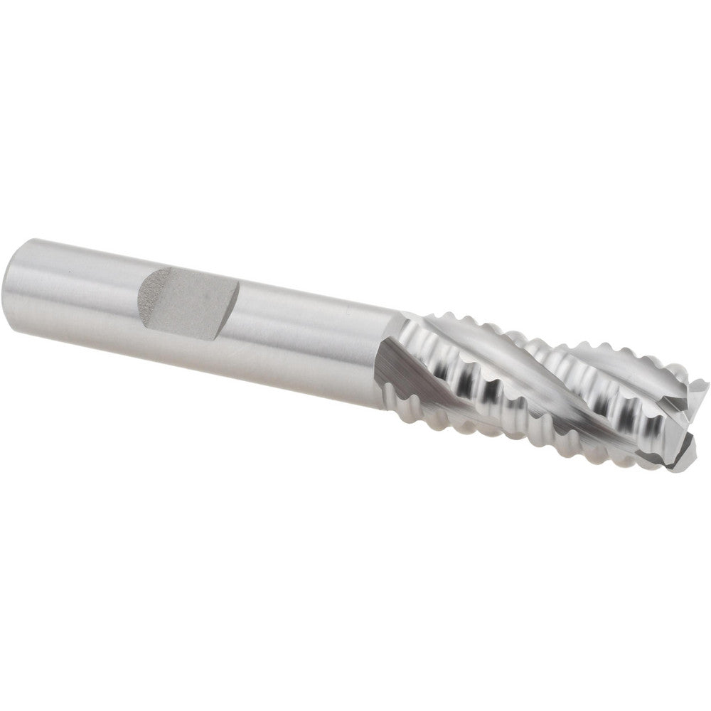 Hertel 91192567 Roughing End Mill 7/16" Dia, 4 Flute, Coarse Pitch, Single End, Cobalt