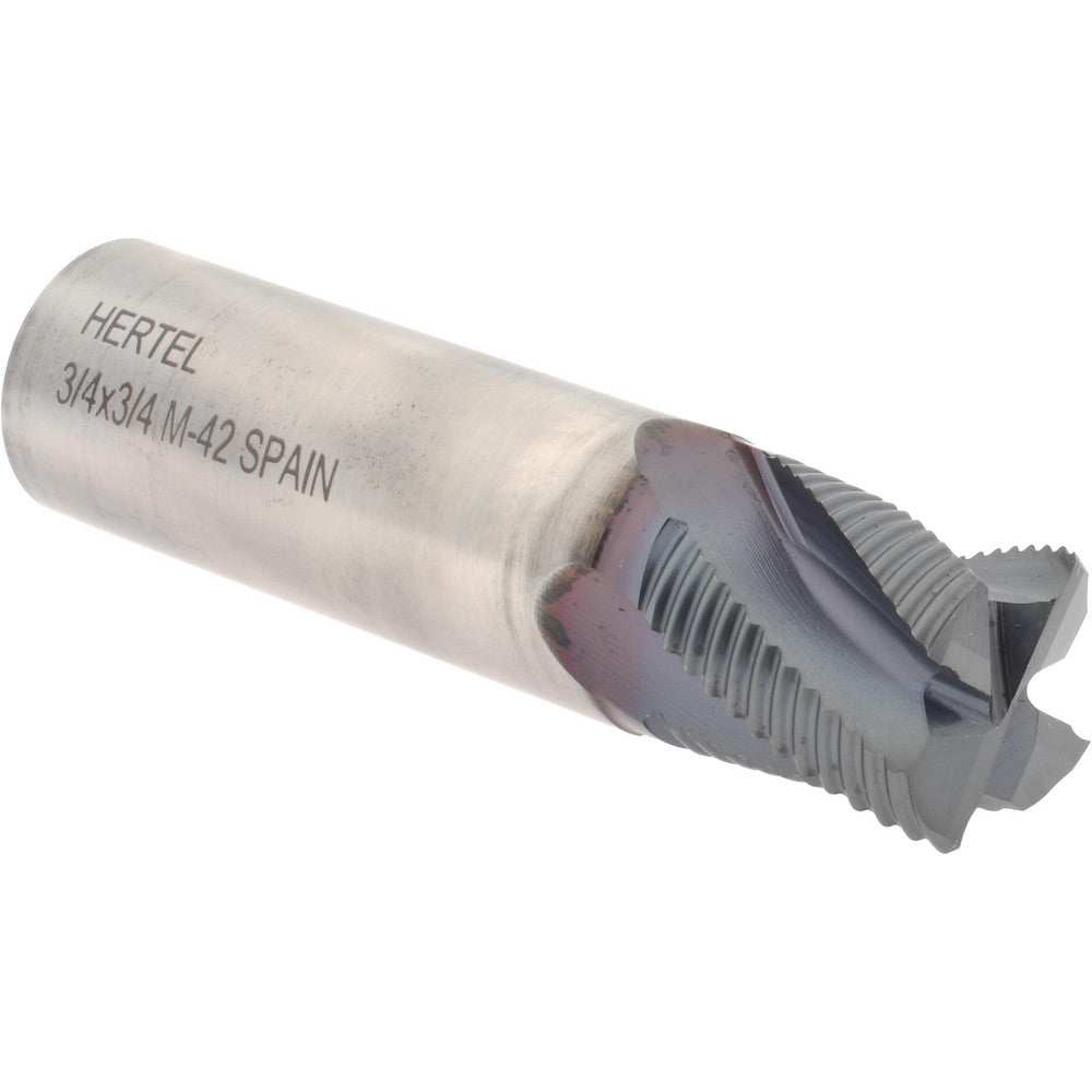 Hertel 91196543 Roughing End Mill 3/4" Dia, 4 Flute, Fine Pitch, Single End, Cobalt