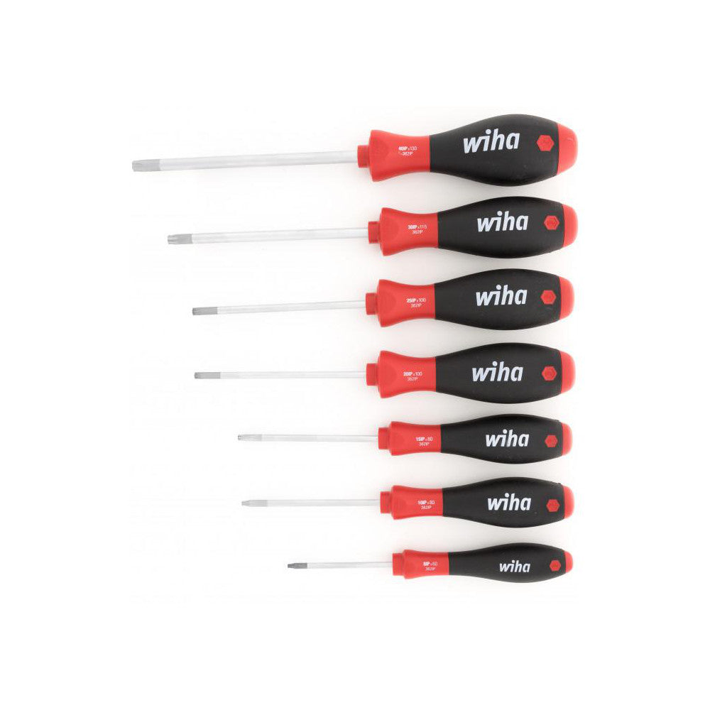 Wiha 36299 7 Piece, Torx Plus Standard Slotted Screwdriver Set