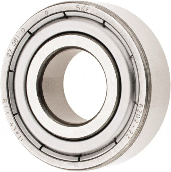 SKF 6202-2Z Deep Groove Ball Bearing 35 mm OD, 0.4331" Wide, Double Shield