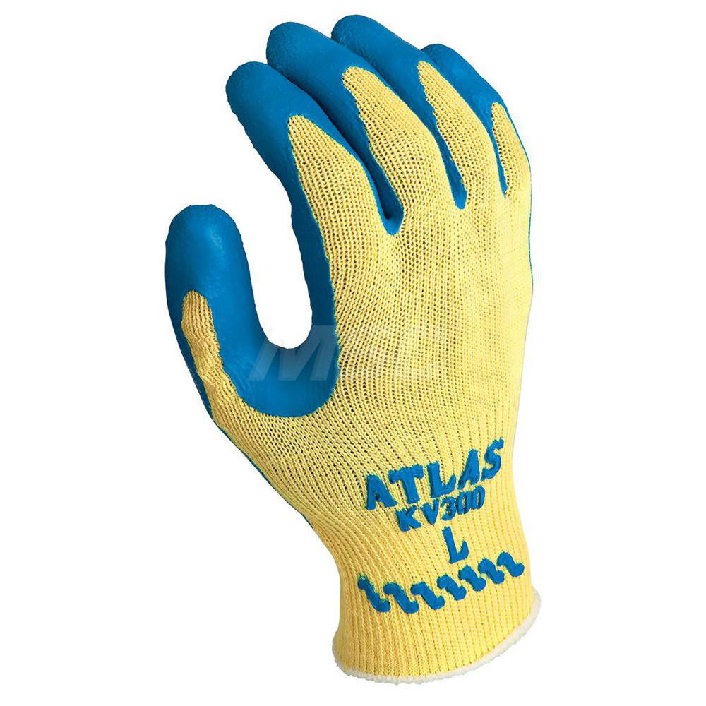 SHOWA KV300XXL-11 Cut & Abrasion-Resistant Gloves Size 2XL, ANSI Cut A3, Rubber, Kevlar