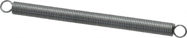 Gardner Spring V24C Extension Spring 0.43" OD, 11.99 lb Max Load, 9.12" Extended Length, 0.054" Wire Dia