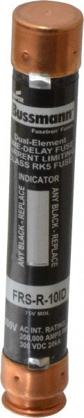 Cooper Bussmann FRS-R-10ID General Purpose Fuse Time Delay, RK5, 10.00 A