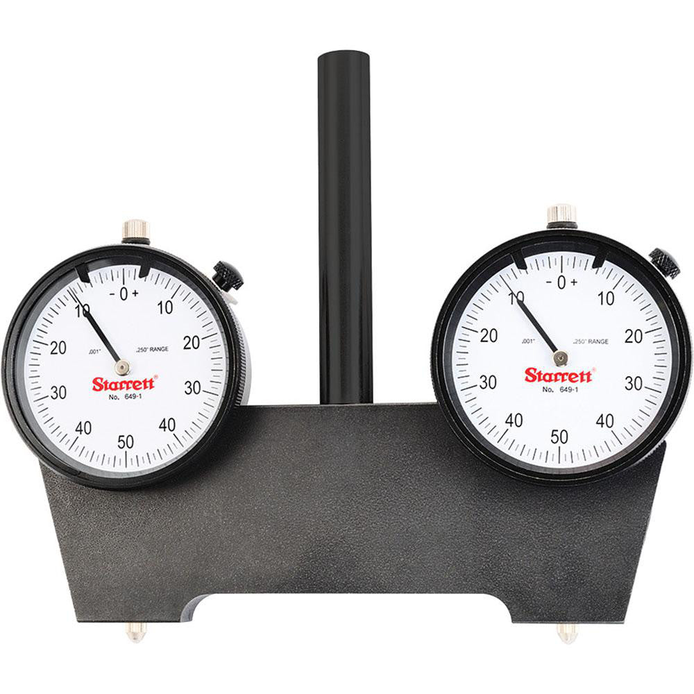Starrett 52080 Drop Indicator Spindle Square Steel, Use with Vertical Milling Machines