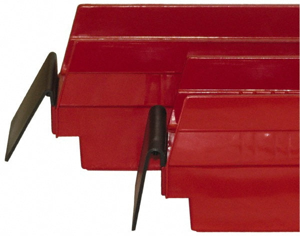Quantum Storage ELH410 Bin Label Holder Use with Quantum Storage Systems - Shelf Bin, Black