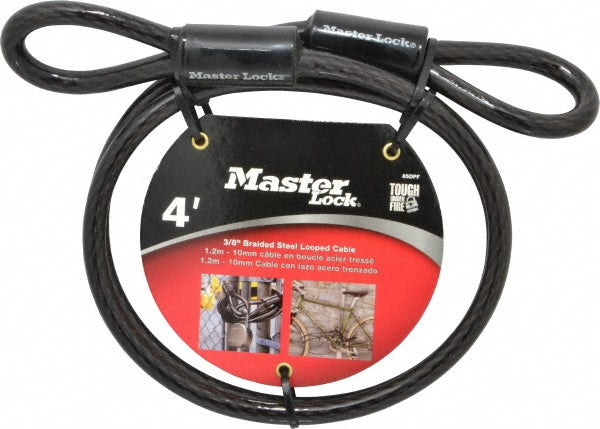 Master Lock 85DPF 4' Long Heavy Duty Cable