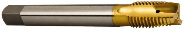 OSG 2693605 Spiral Point Tap M20x2.5 Metric, 3 Flutes, Plug Chamfer, 6H Class of Fit, HSS-E Vanadium, TiN Coated
