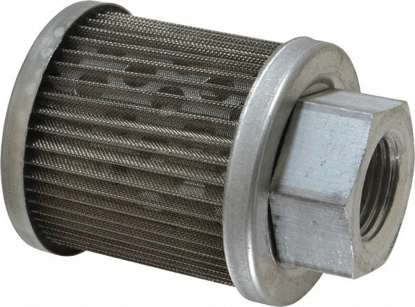 Flow Ezy Filters 3-1/2-60 60 Mesh, 11 LPM, 3 GPM, 2.1" Diam, Female Suction Strainer without Bypass