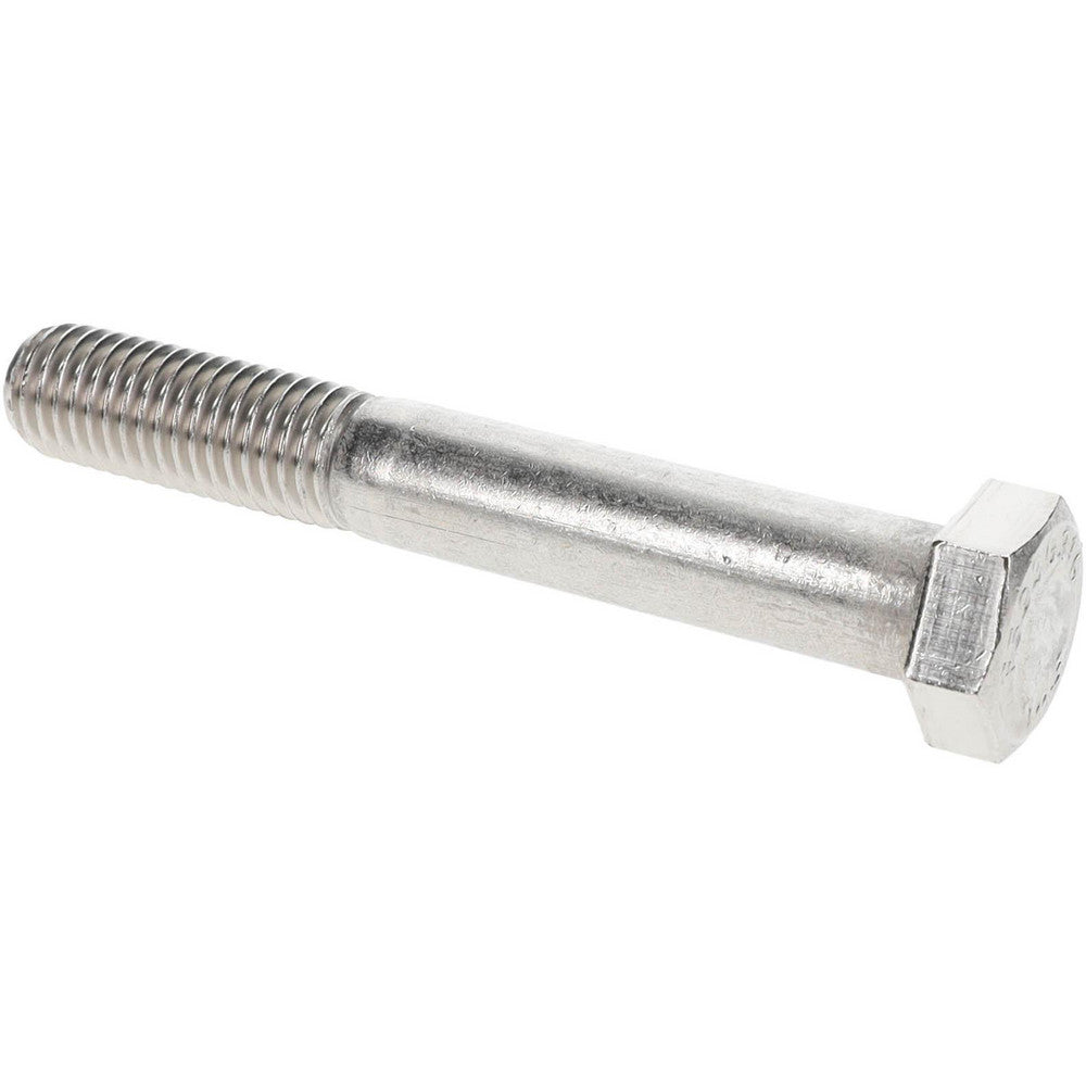 Value Collection 401448BR Hex Head Cap Screw 5/8-11, 4-1/2" Length Under Head, Grade 316 Stainless Steel, Bright/Uncoated Finish