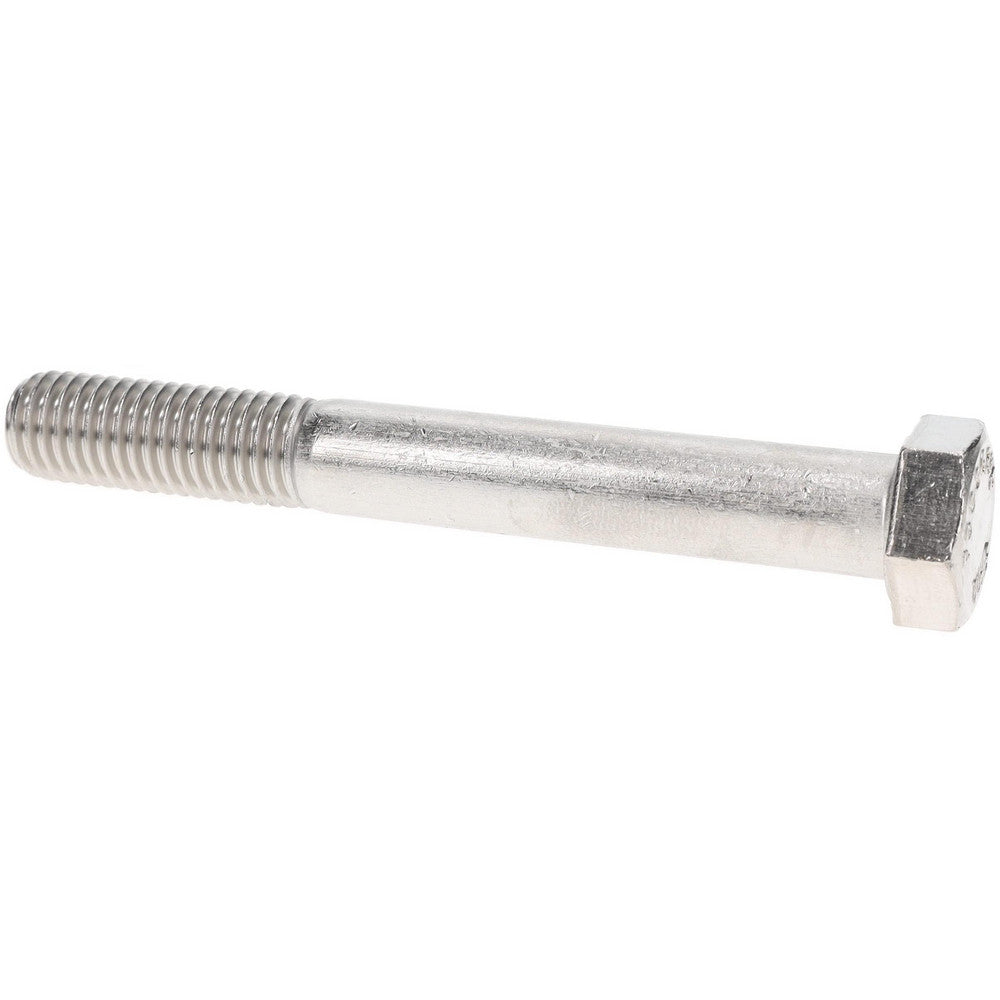 Value Collection 401450PR Hex Head Cap Screw 5/8-11, 5" Length Under Head, Grade 316 Stainless Steel, Bright/Uncoated Finish