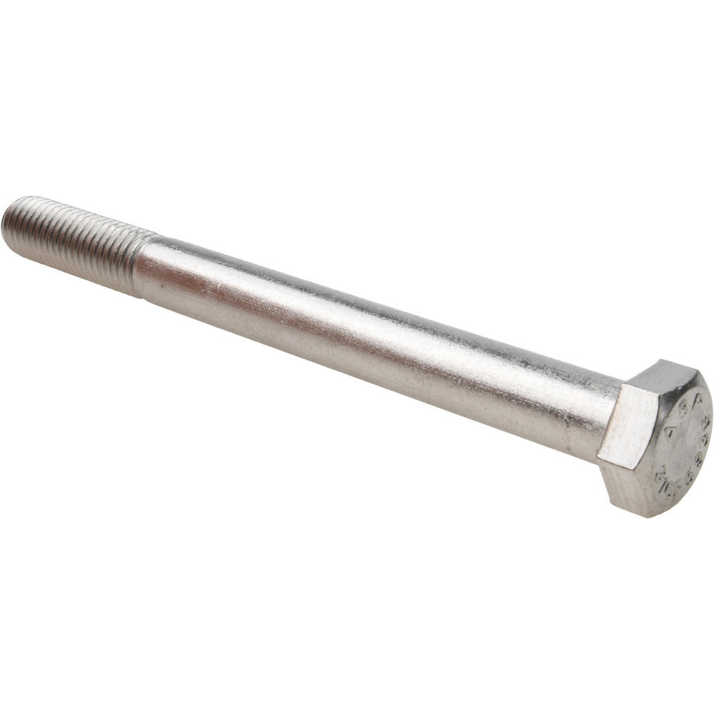 Value Collection R92412822 Hex Head Cap Screw 5/8-11, 7" Length Under Head, Grade 316 Stainless Steel, Bright/Uncoated Finish