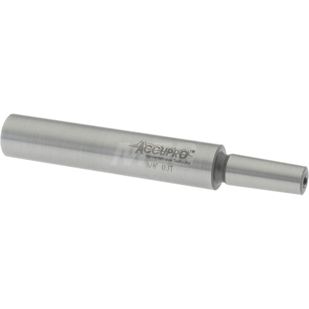 Accupro ECIL380000MSC Taper Drill Chuck Arbor JT0 Mount Taper, 3/8" Shank Dia