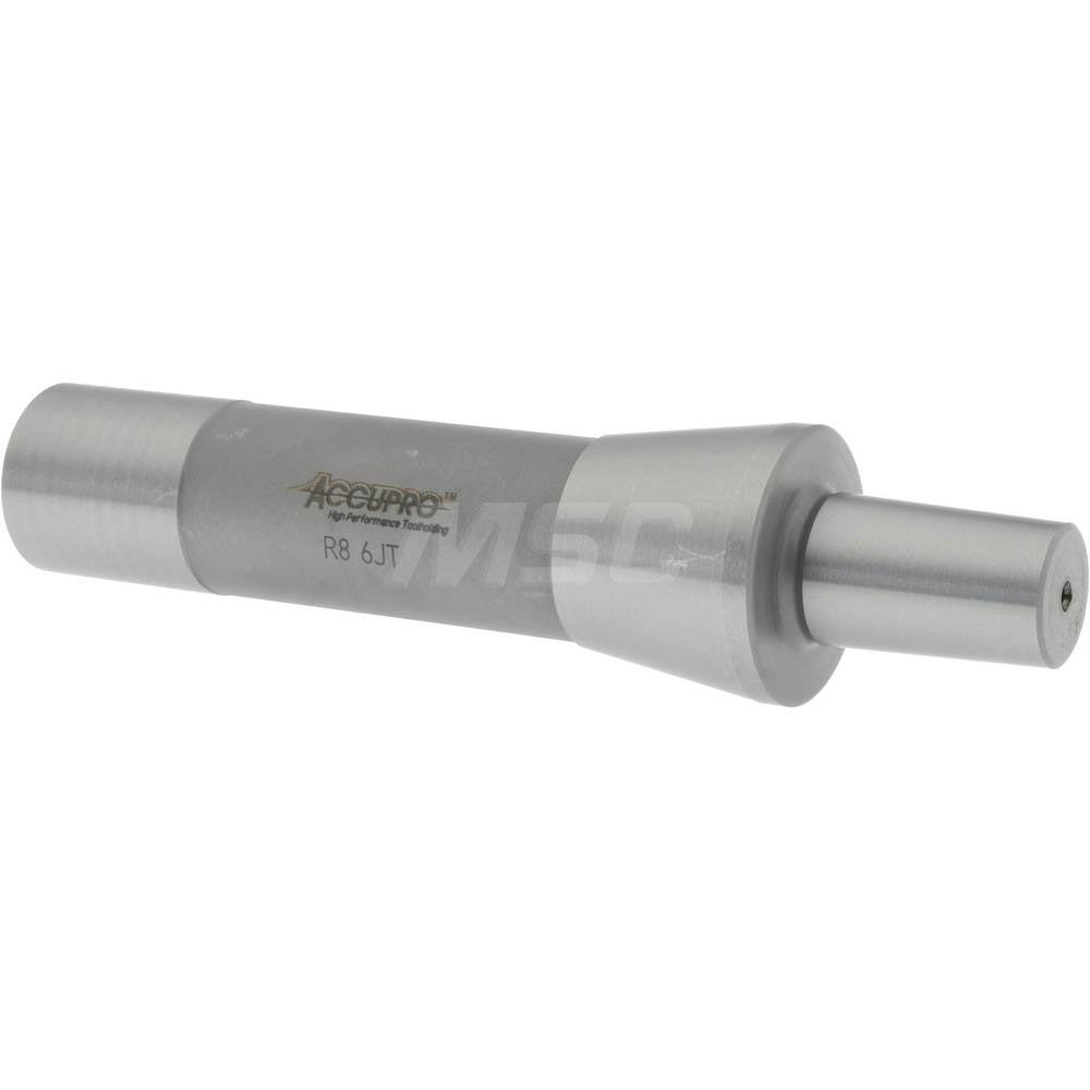 Accupro ER8J600000MSC Taper Drill Chuck Arbor JT6 Mount Taper, R8 Shank Taper
