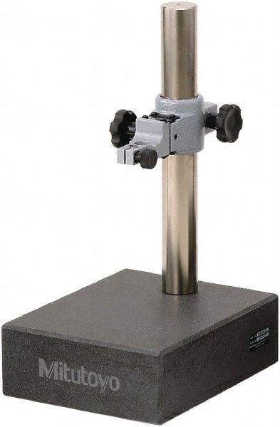 Mitutoyo 215-153-10 Stand w/ Surface Plate 250.00 mm Base Length, 200.0000 mm Base Width, 80.00 mm Base Height, Granite, Fine Adjustment