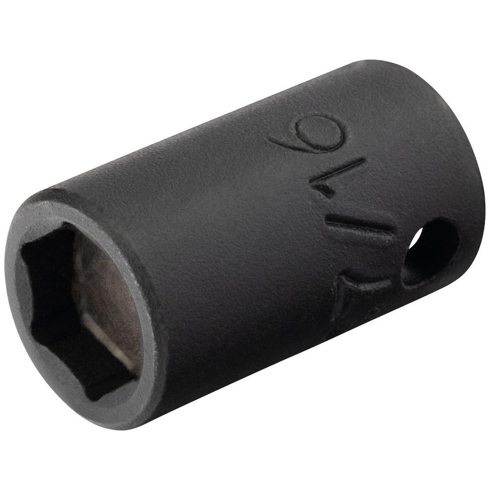 Proto J7214HF Impact Socket 3/8" Drive, 7/16" Socket, Hex Drive